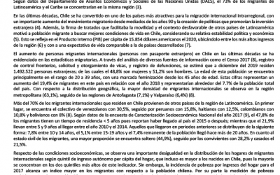 Situational brief on Chile – ES