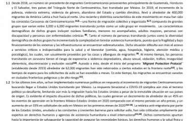 Situational brief on Mexico – ES