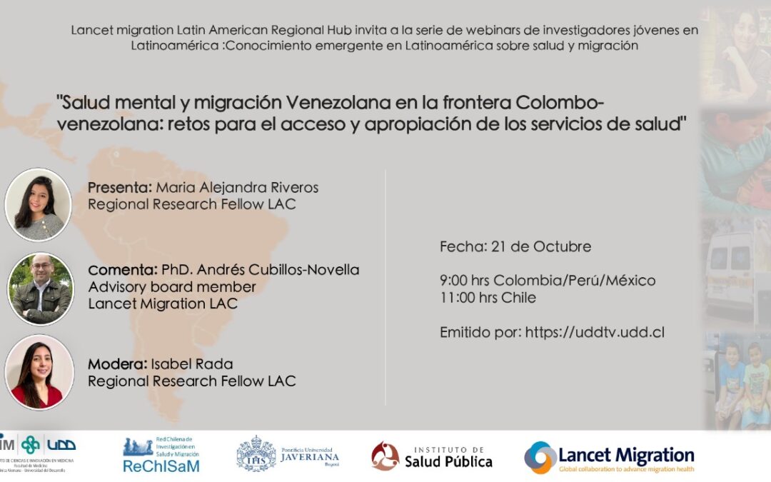 Salud mental y migración venezolana: retos para el acceso y apropiación a los servicios de salud