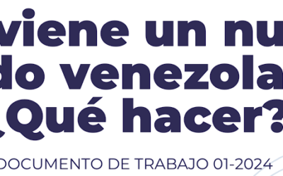 Conversatorio: ¿Se viene un nuevo  éxodo venezolano? ¿Qué hacer?